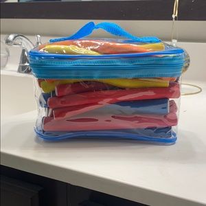 Flexible curling rods